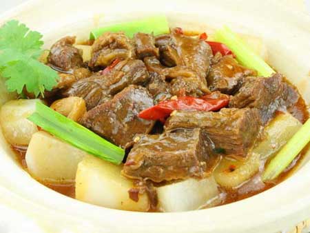萝卜牛杂